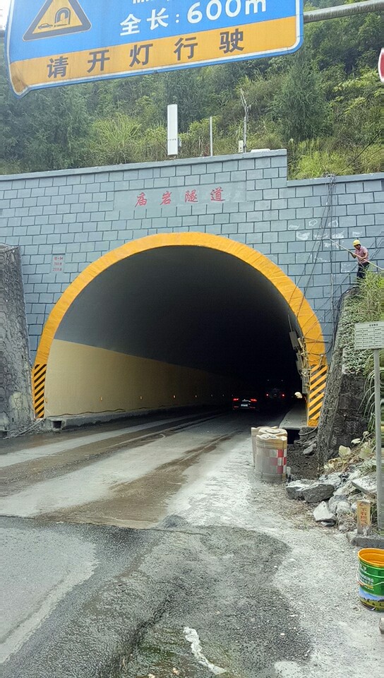 彭水庙岩隧道防火涂料